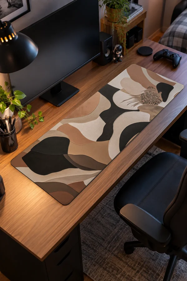Desert Clay Forms Gaming Mousepad