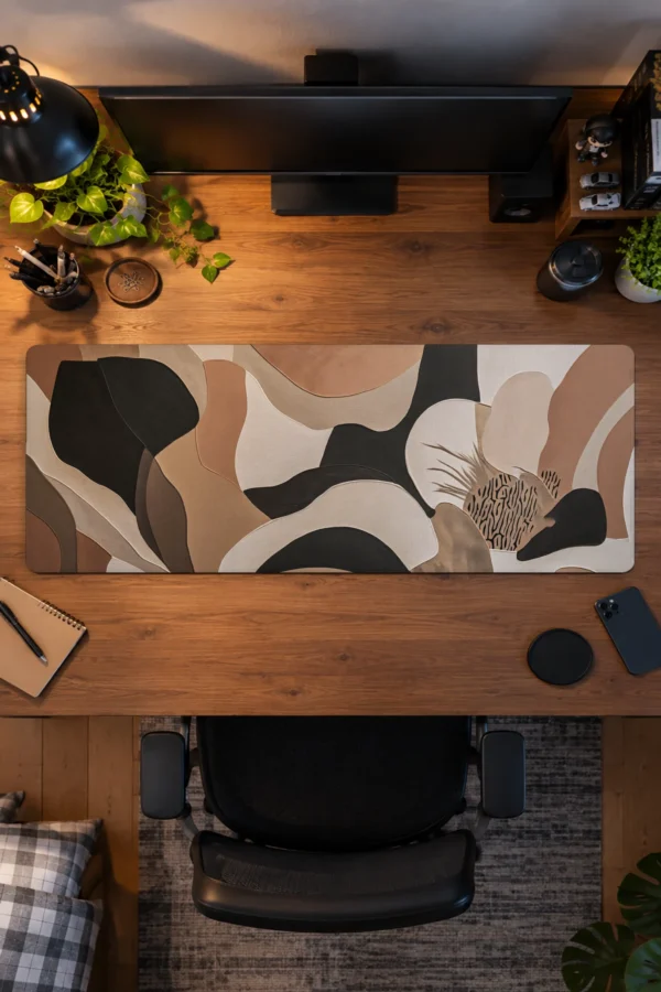 Desert Clay Forms Gaming Mousepad