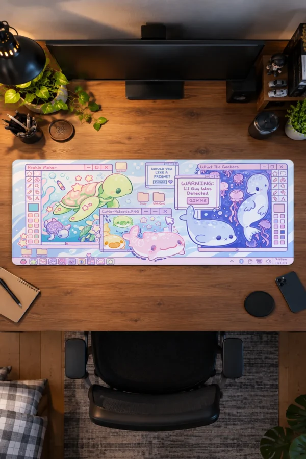 Pixel Lagoon Gaming Mousepad
