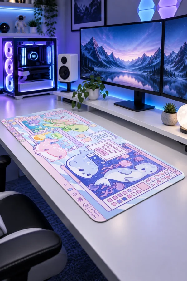 Pixel Lagoon Gaming Mousepad