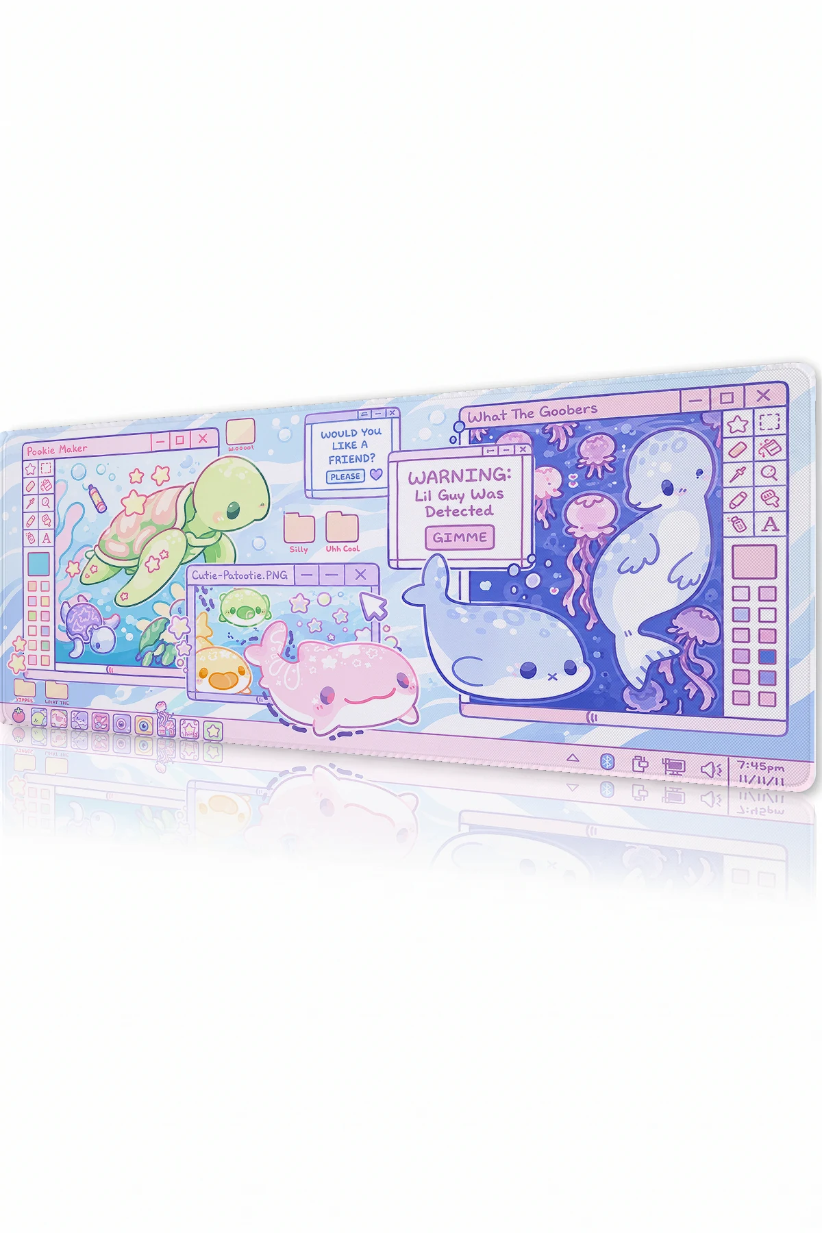 Pixel Lagoon Gaming Mousepad