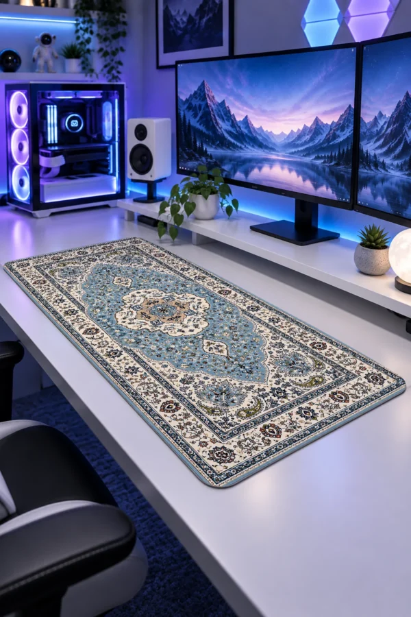 Azure Medallion Gaming Mousepad Azure Medallion Gaming Mousepad