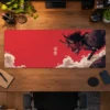 Crimson Oni Leap Gaming Mousepad
