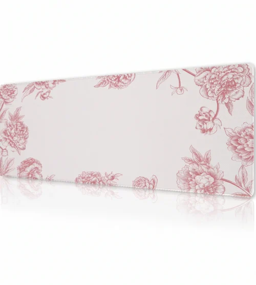 Peony Whisper Gaming Mousepad Peony Whisper Gaming Mousepad
