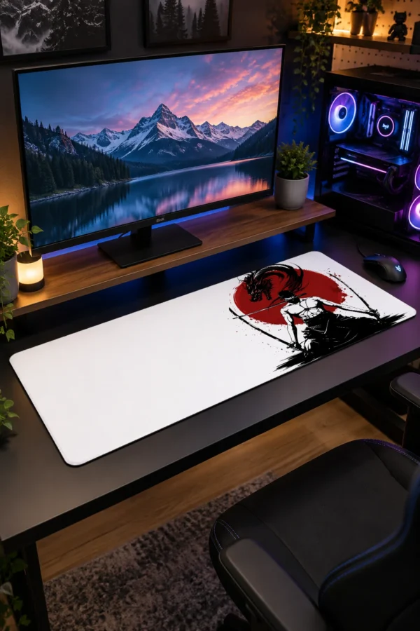 Triple Blade Sun Gaming Mousepad