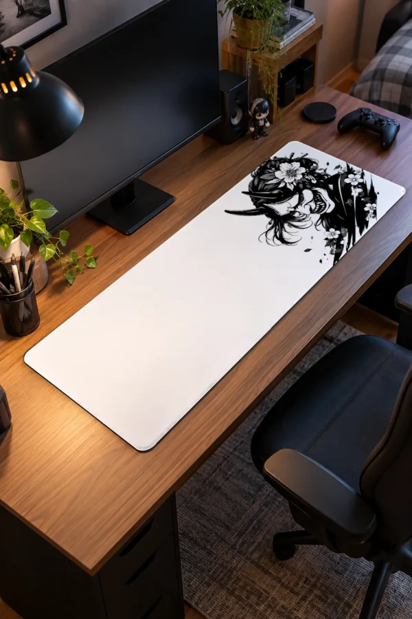 Pale Hannya Bloom Gaming Mousepad Pale Hannya Bloom Gaming Mousepad