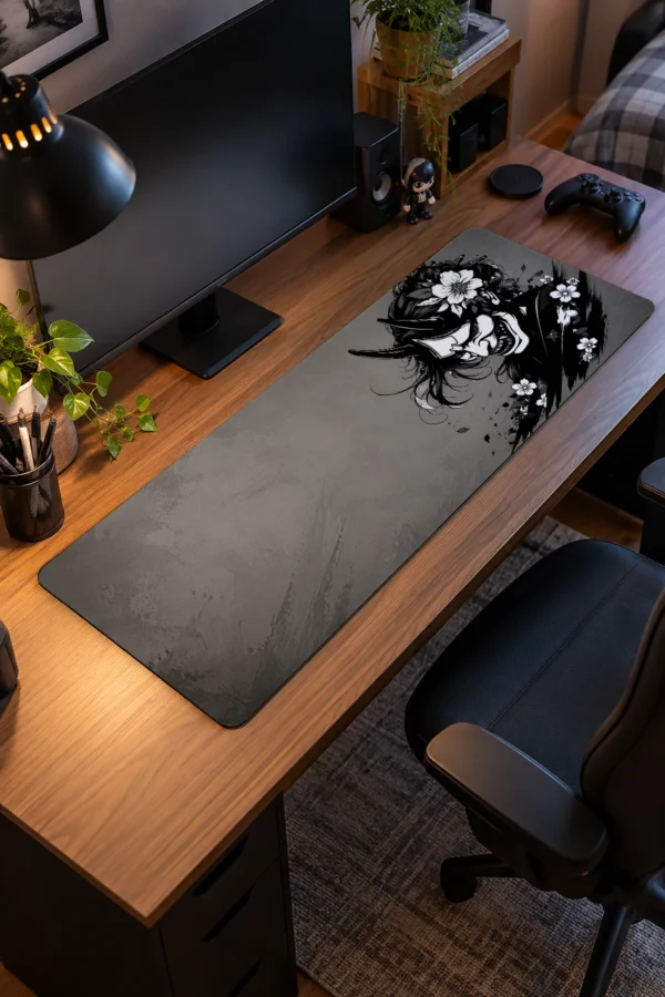 Ashen Hannya Bloom Gaming Mousepad Ashen Hannya Bloom Gaming Mousepad