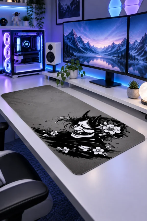 Ashen Hannya Bloom Gaming Mousepad Ashen Hannya Bloom Gaming Mousepad