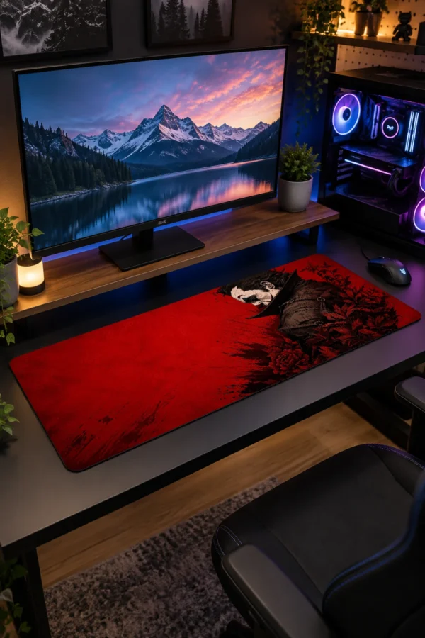 Scarlet Masquerade Gaming Mousepad Scarlet Masquerade Gaming Mousepad