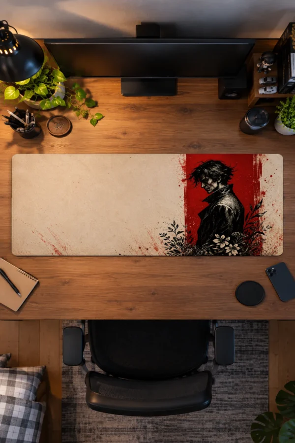 Crimson Wanderer Gaming Mousepad