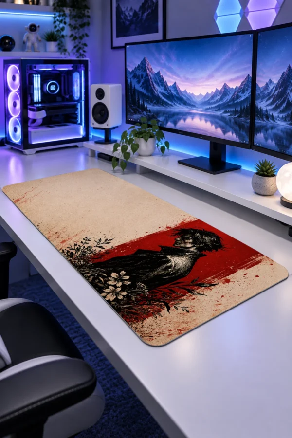 Crimson Wanderer Gaming Mousepad