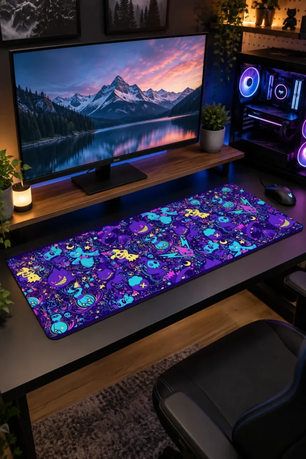Phantom Confetti Gaming Mousepad