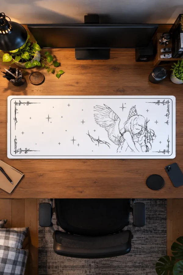 Seraph Sketch Gaming Mousepad Seraph Sketch Gaming Mousepad