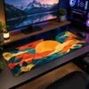 Ember Tide Sunset Gaming Mousepad