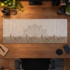 Sandstone Script Gaming Mousepad