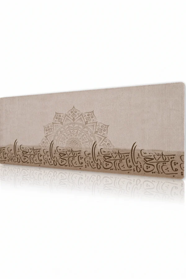 Sandstone Script Gaming Mousepad