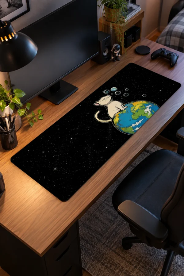 Cosmic Whiskers Gaming Mousepad