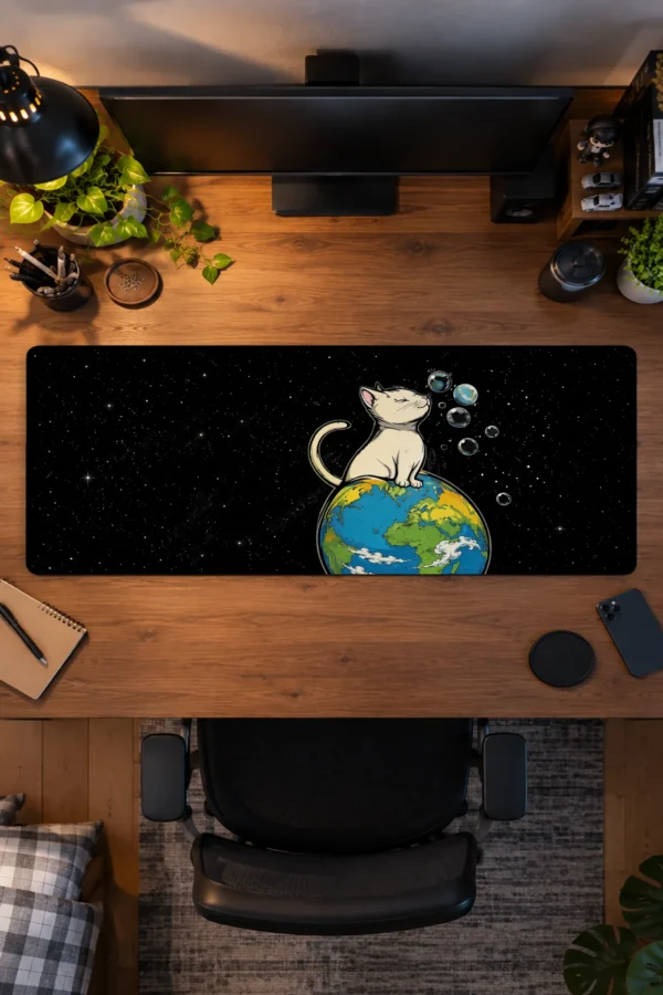 Cosmic Whiskers Gaming Mousepad