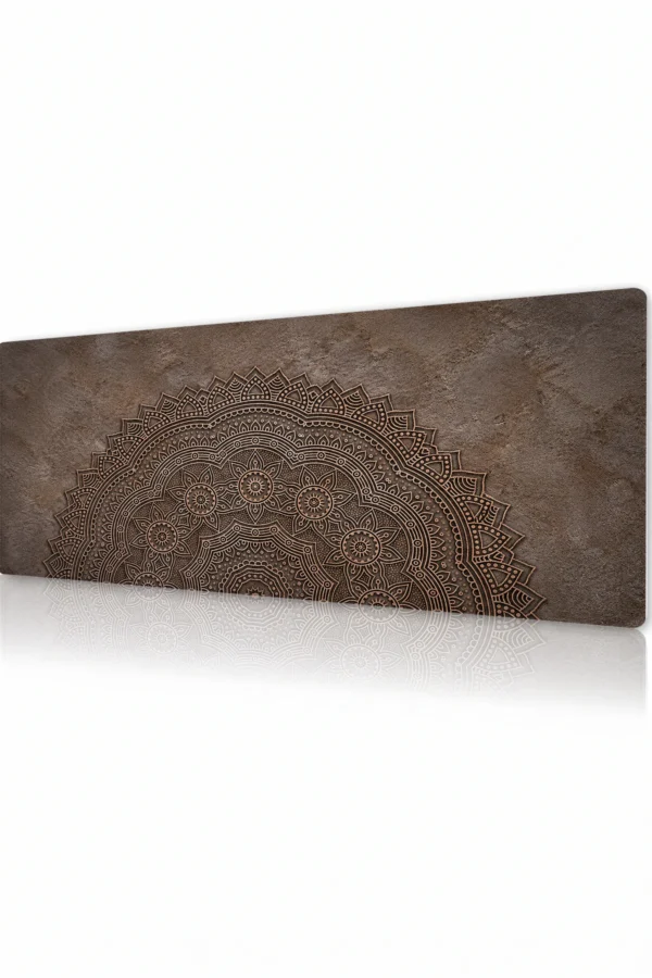 Bronze Relic Mandala Gaming Mousepad Bronze Relic Mandala Gaming Mousepad