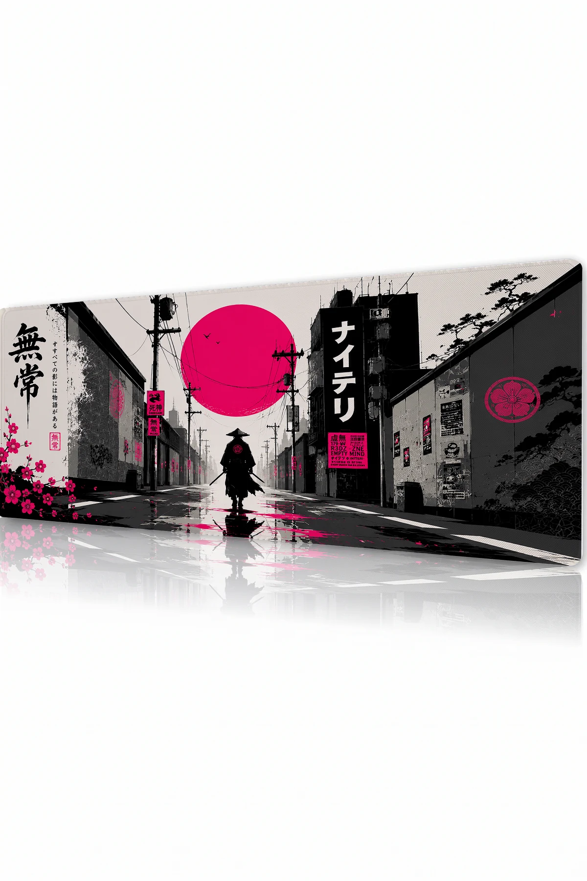 Magenta Ronin Alley Gaming Mousepad Magenta Ronin Alley Gaming Mousepad
