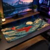 Golden Koi Tide Gaming Mousepad Golden Koi Tide Gaming Mousepad