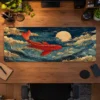 Golden Koi Tide Gaming Mousepad Golden Koi Tide Gaming Mousepad