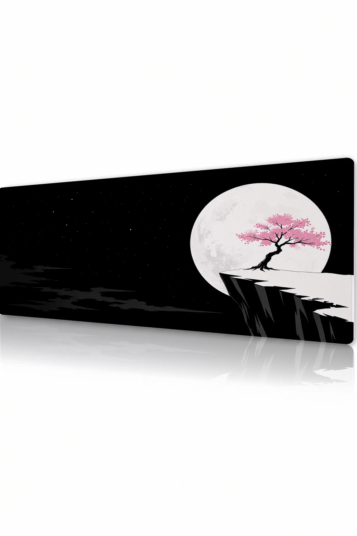 Moonlit Cliff Blossom Gaming Mousepad Moonlit Cliff Blossom Gaming Mousepad