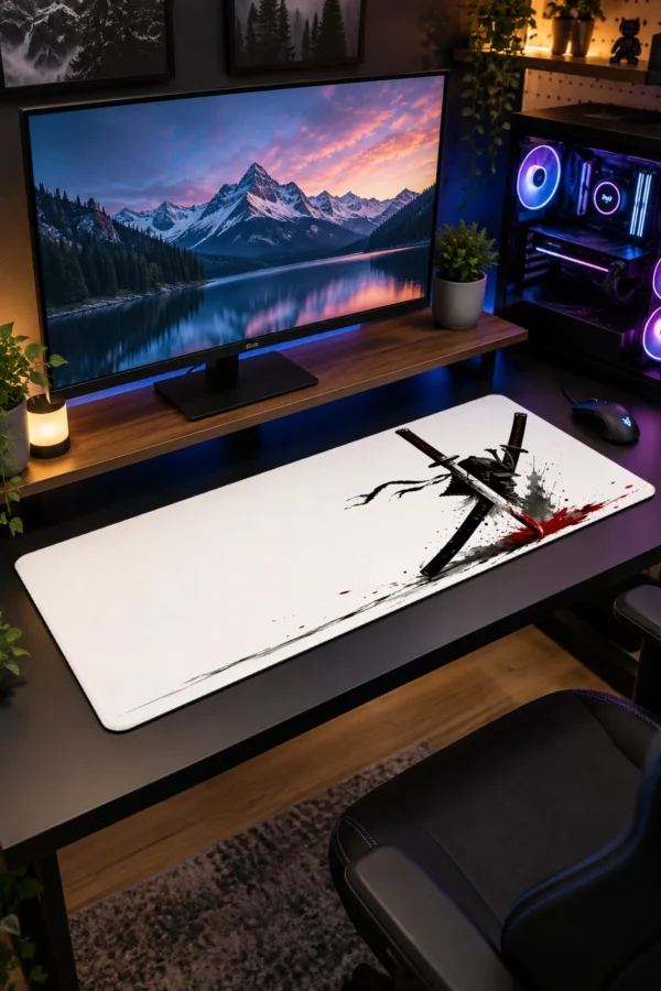 Silent Katana Grave Gaming Mousepad Silent Katana Grave Gaming Mousepad