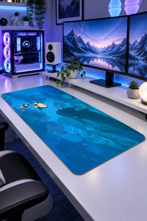 Azure Lake Shadow Gaming Mousepad