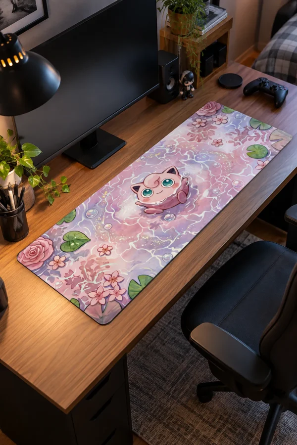 Lotus Lullaby Gaming Mousepad