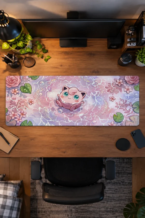 Lotus Lullaby Gaming Mousepad