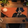 Rust Moon Ronin Gaming Mousepad