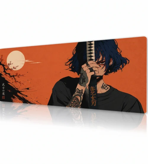 Rust Moon Ronin Gaming Mousepad Rust Moon Ronin Gaming Mousepad
