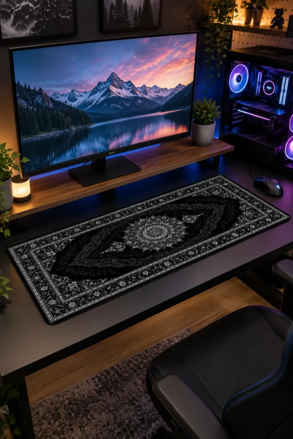 Obsidian Medallion Gaming Mousepad