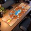 Flame Circle Sky Gaming Mousepad Flame Circle Sky Gaming Mousepad