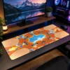 Flame Circle Sky Gaming Mousepad Flame Circle Sky Gaming Mousepad