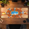 Flame Circle Sky Gaming Mousepad Flame Circle Sky Gaming Mousepad