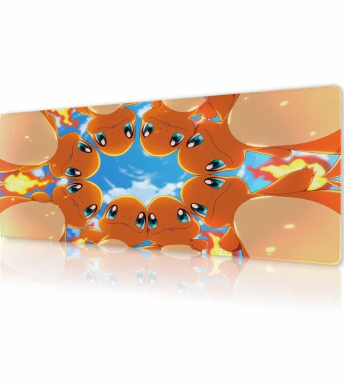 Flame Circle Sky Gaming Mousepad Flame Circle Sky Gaming Mousepad