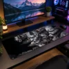Chained Stone Demons Gaming Mousepad Chained Stone Demons Gaming Mousepad