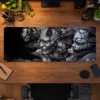Chained Stone Demons Gaming Mousepad Chained Stone Demons Gaming Mousepad