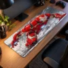 Crimson Alloy Strike Gaming Mousepad