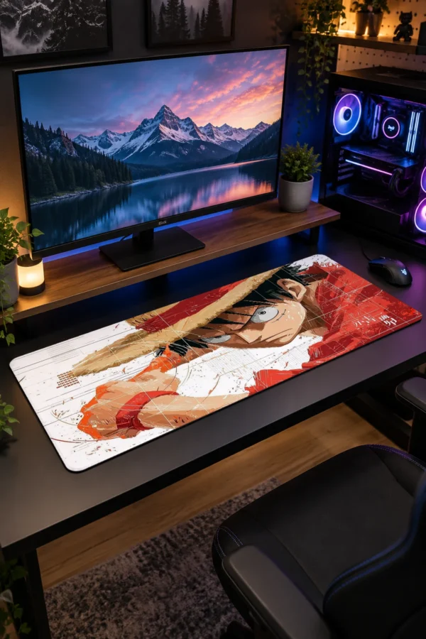 Straw Crown Rebel Gaming Mousepad