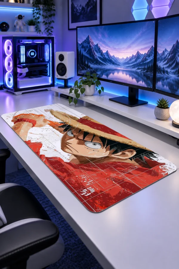 Straw Crown Rebel Gaming Mousepad