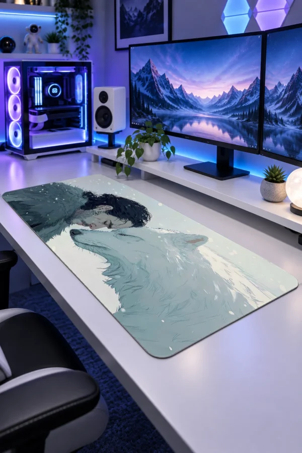Snowbound Kinship Gaming Mousepad Snowbound Kinship Gaming Mousepad