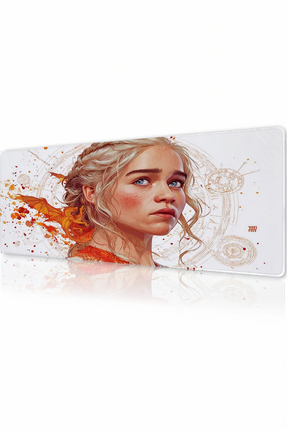 Ember Queen Sketch Gaming Mousepad Ember Queen Sketch Gaming Mousepad