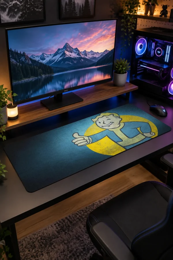 Atomic Thumbs Up Gaming Mousepad