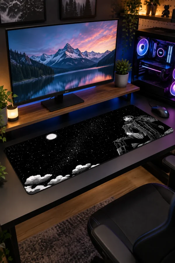 Lone Iron Vigil Gaming Mousepad Lone Iron Vigil Gaming Mousepad