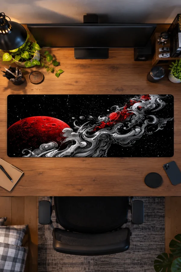 Blood Moon Vapor Gaming Mousepad