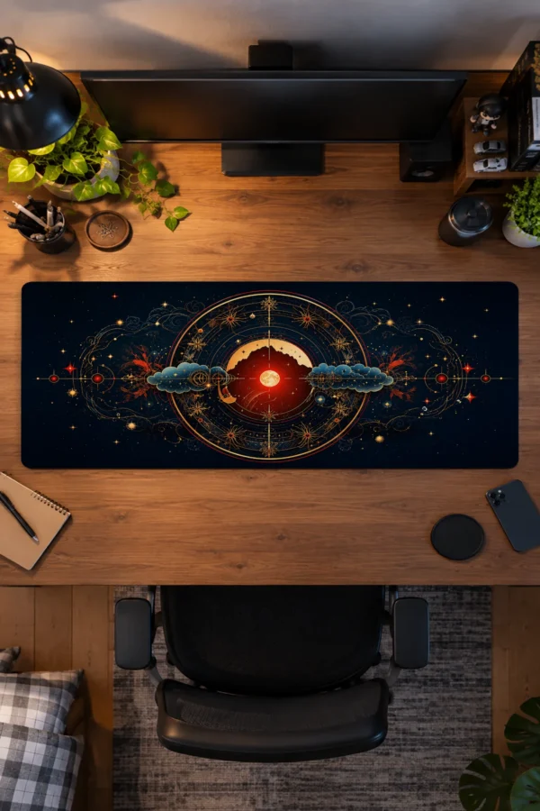 Celestial Compass Gaming Mousepad Celestial Compass Gaming Mousepad