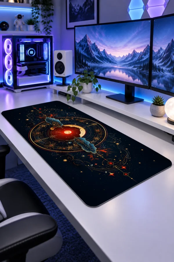 Celestial Compass Gaming Mousepad Celestial Compass Gaming Mousepad